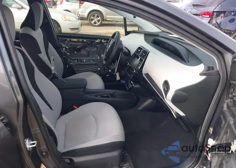 2021 Toyota Prius Le from USA, damaged, VIN JTDKAMFU1M3142837